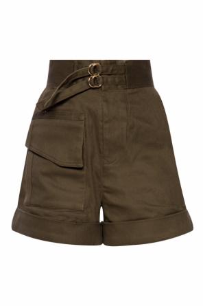 Shorts with a decorative clasp, zdjęcie 1 Shorts with a decorative clasp od Self Portrait